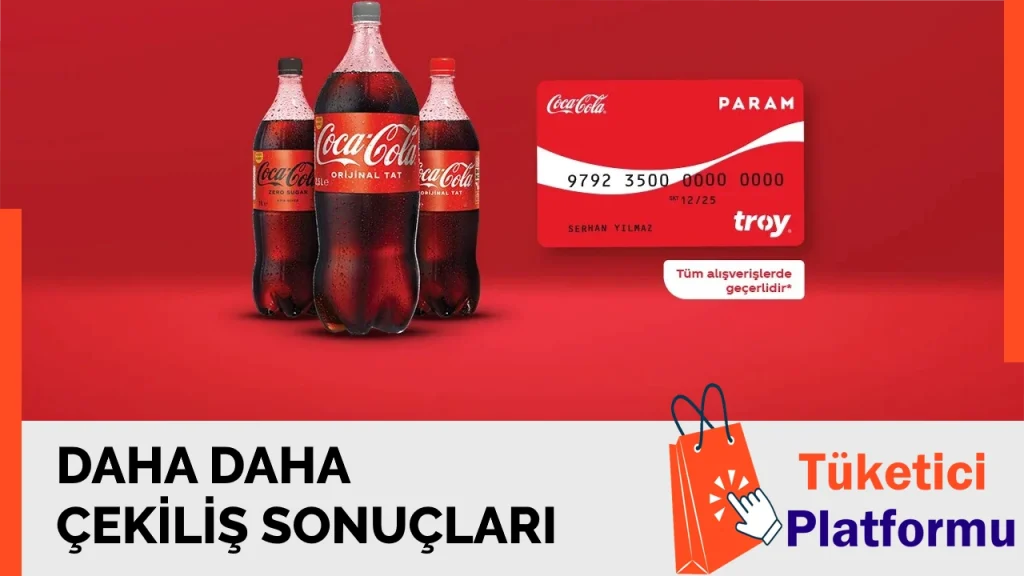 Coca-Cola Daha Daha Çekiliş Sonuçları