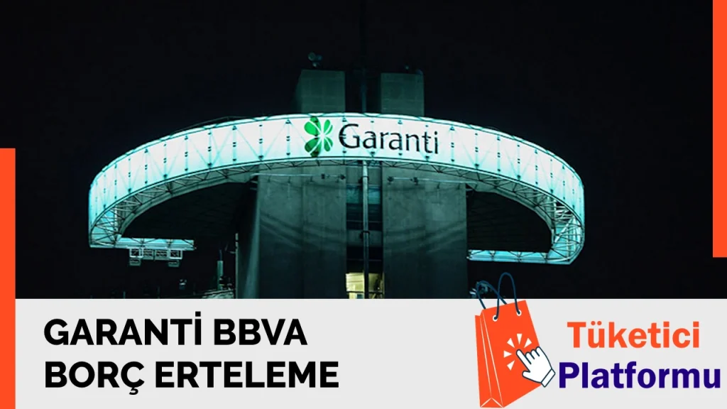 Garanti BBVA Gecikmiş Borç