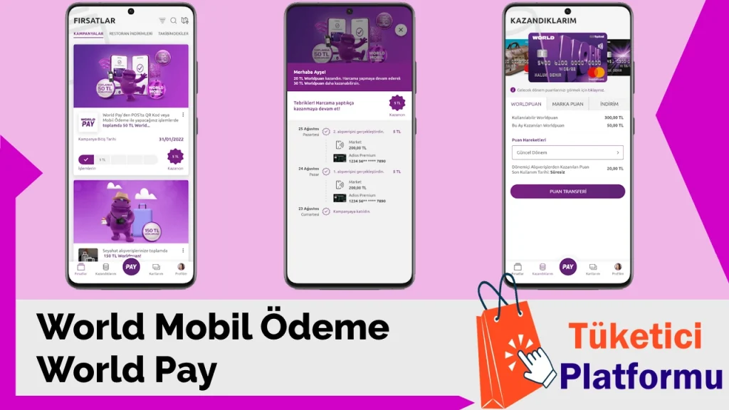 World Mobil Ödeme ve World Pay